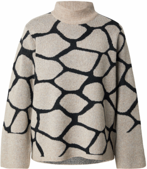 Soyaconcept Sveter 'ANCONA 2'  tmelová / čierna