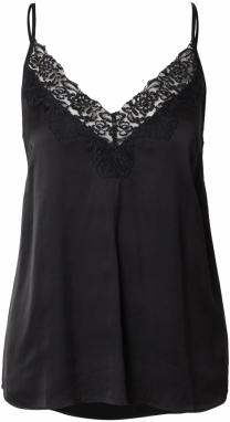 rosemunde Top 'Satina'  čierna