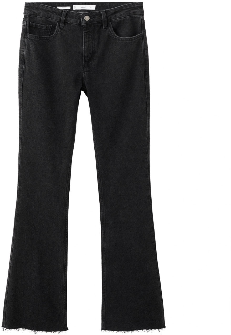 MANGO Džínsy 'FIONA'  čierny denim