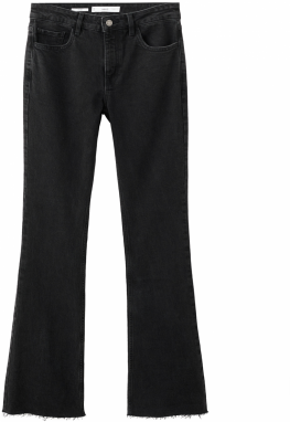 MANGO Džínsy 'FIONA'  čierny denim