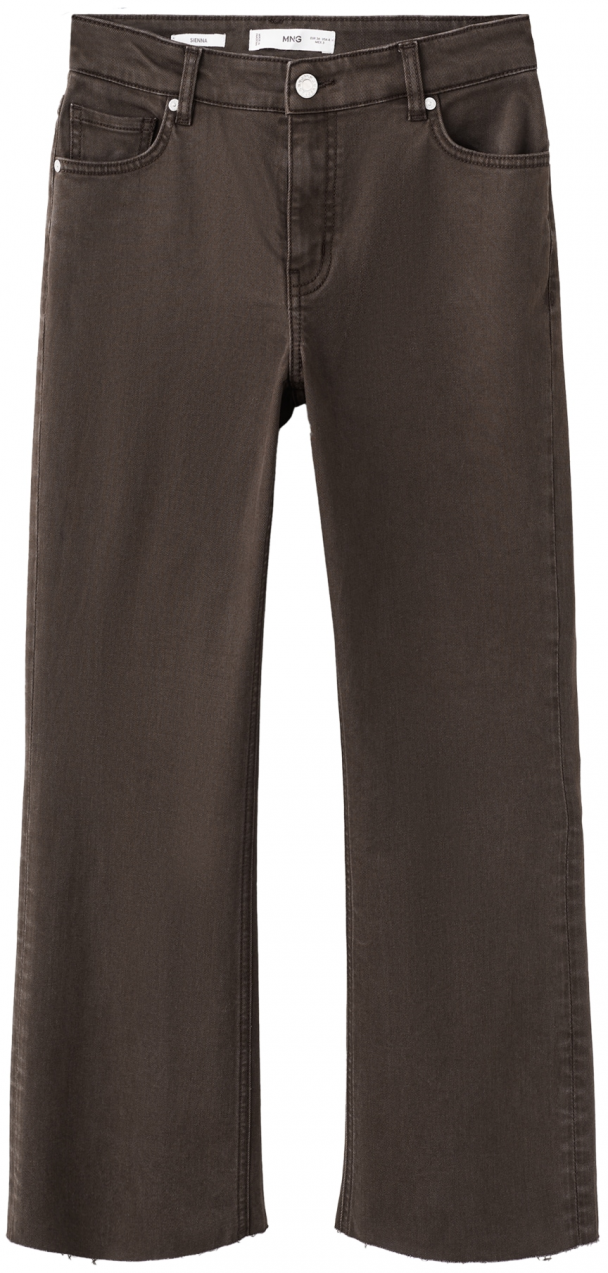 MANGO Džínsy 'SIENNA'  hnedá
