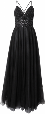 mascara Večerné šaty  čierna