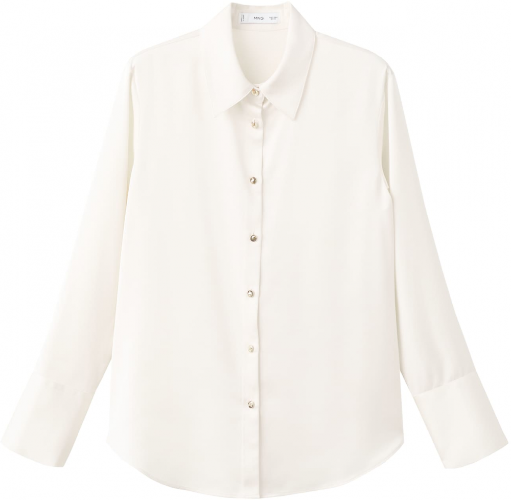 MANGO Blúzka 'IDEALE'  svetlobéžová