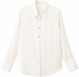 MANGO Blúzka 'IDEALE'  svetlobéžová