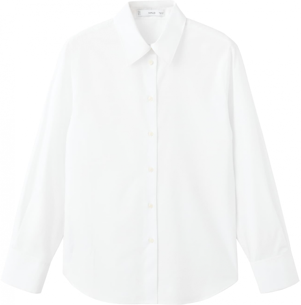 MANGO Blúzka 'REGU'  šedobiela