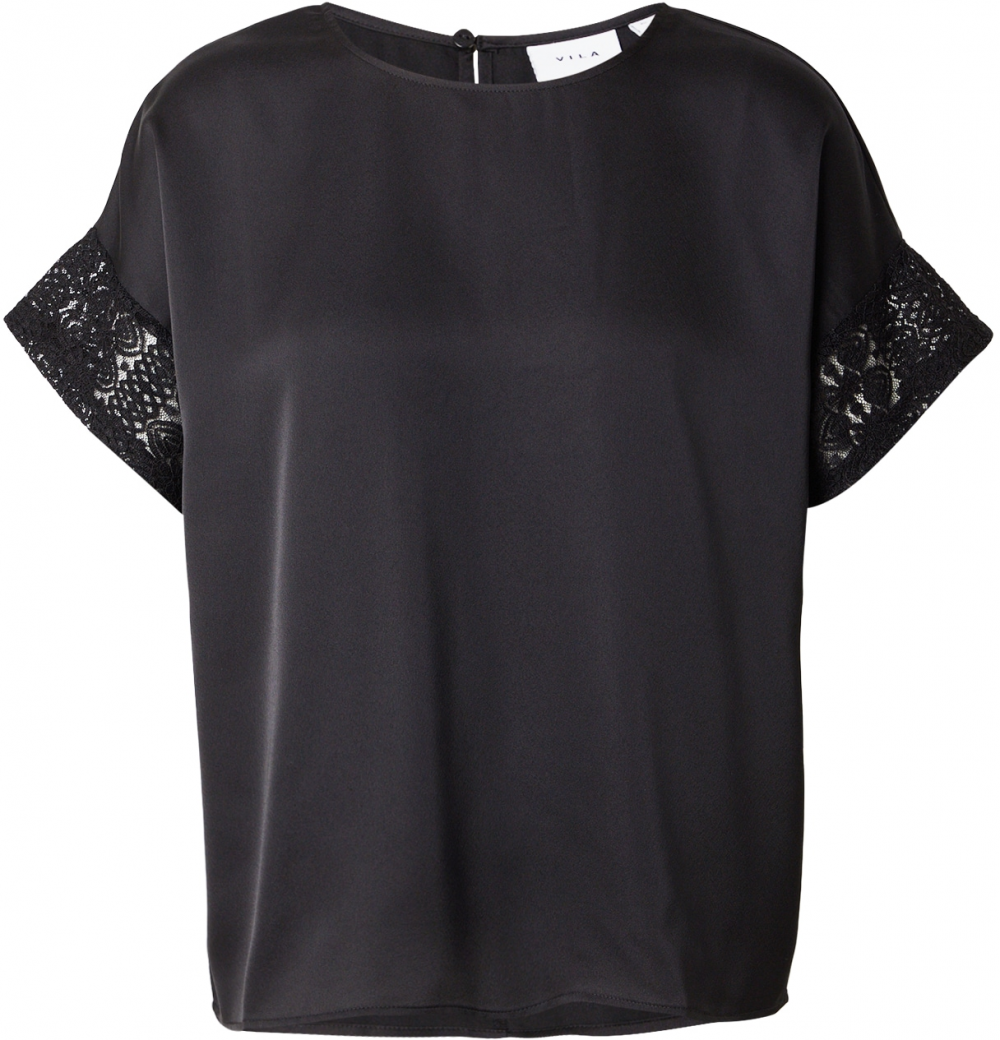 VILA Blúzka 'VIELLETTE'  čierna