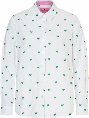 LIEBLINGSSTÜCK Blúzka 'Raduna'  zelená / šedobiela