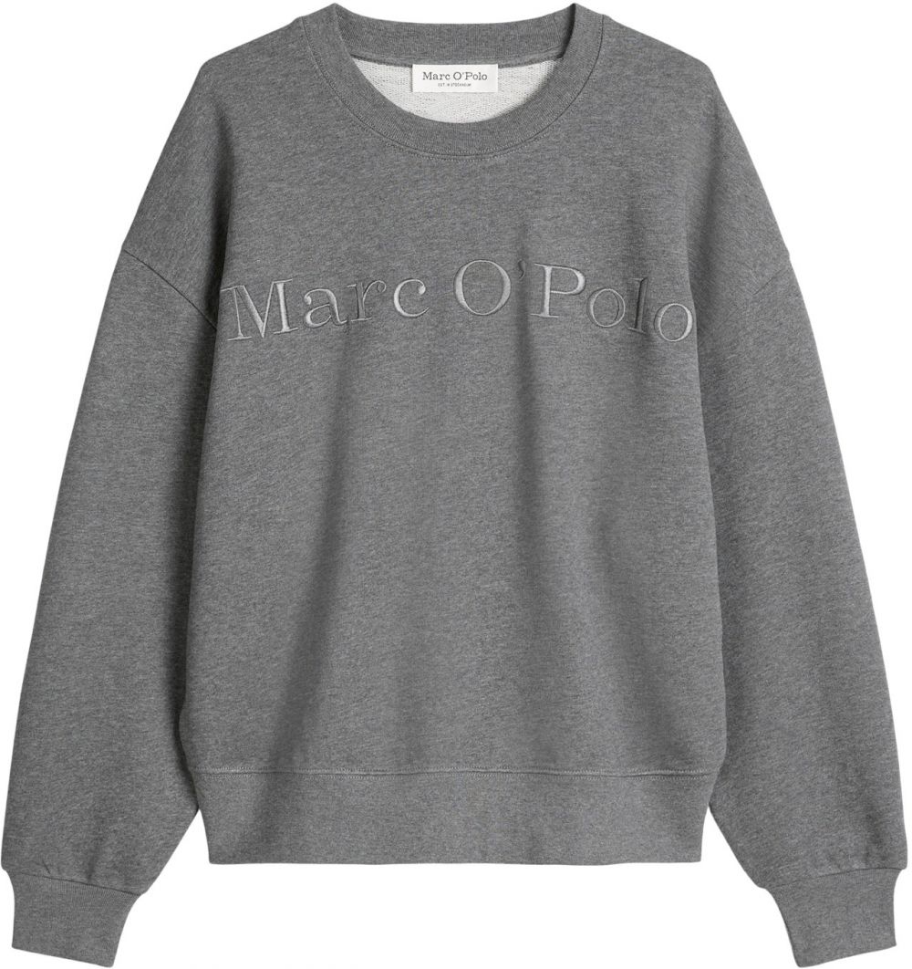 Marc O'Polo Mikina  sivá / sivá melírovaná