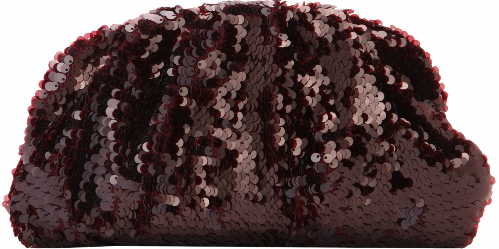 SUI AVA Listová kabelka  burgundská