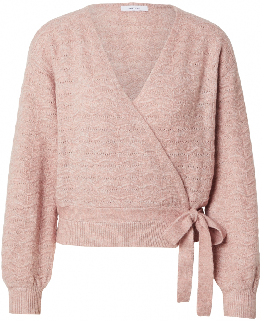 ABOUT YOU Kardigán 'Wanda'  s ružovými fľakmi