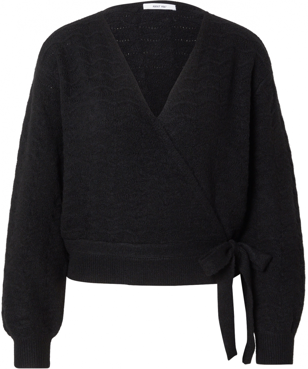 ABOUT YOU Kardigán 'Wanda'  čierna