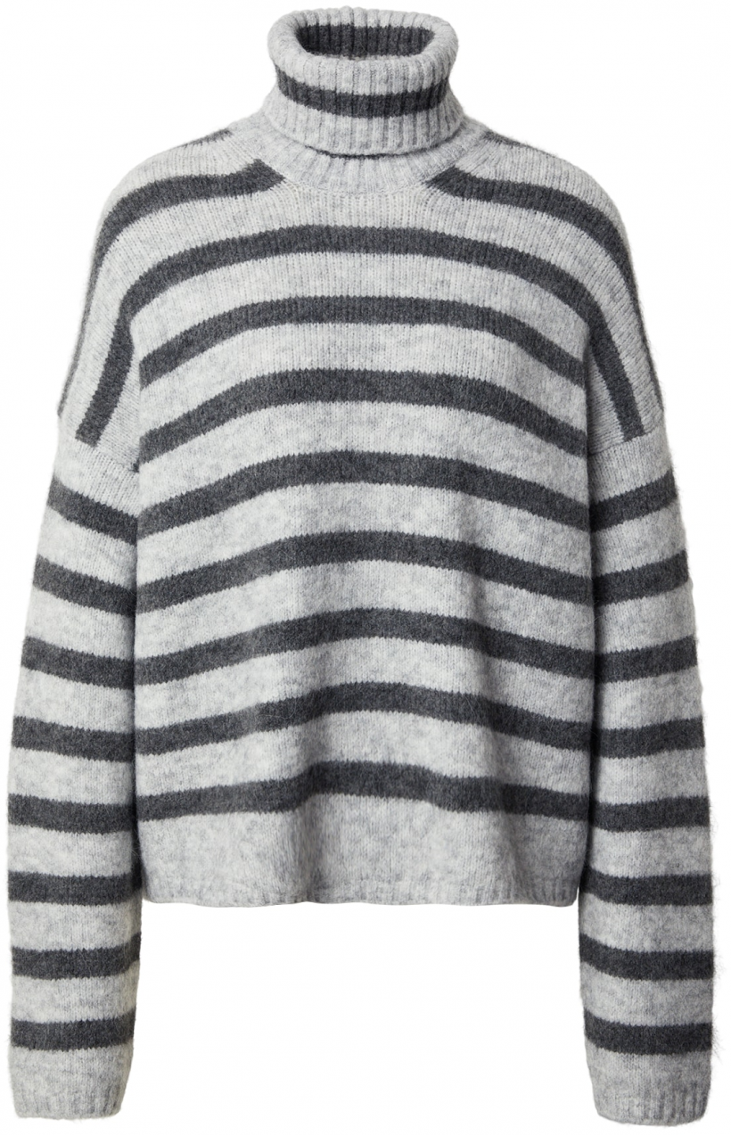 Smith&Soul Sveter  sivá / antracitová