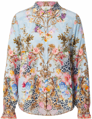PRINCESS GOES HOLLYWOOD Blúzka  svetlomodrá / zlatá / olivová / ružová