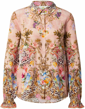 PRINCESS GOES HOLLYWOOD Blúzka  karamelová / olivová / ružová / čierna