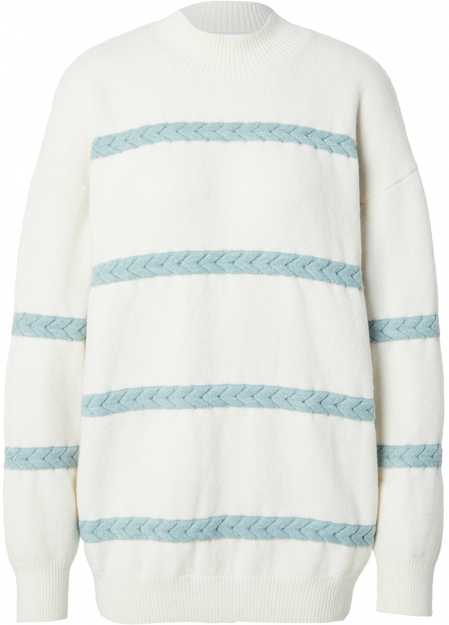 ABOUT YOU Sveter 'Lissi'  krémová / tyrkysová