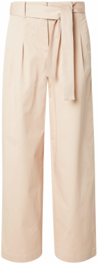 Calvin Klein Jeans Plisované nohavice  hnedá