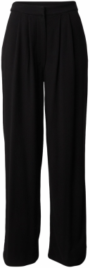 RÆRE by Lorena Rae Plisované nohavice 'Brenda'  čierna