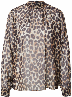 PRINCESS GOES HOLLYWOOD Blúzka  béžová / hnedá / brokátová