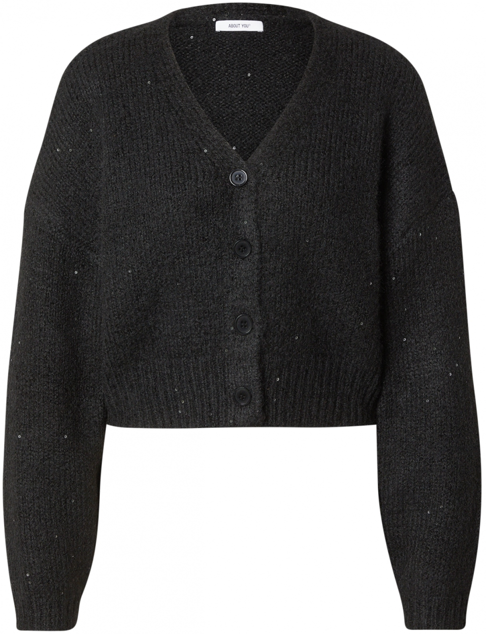 ABOUT YOU Kardigán 'Rhonda'  čierna