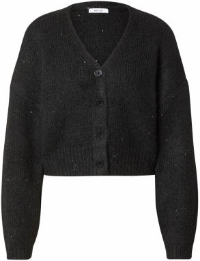 ABOUT YOU Kardigán 'Rhonda'  čierna