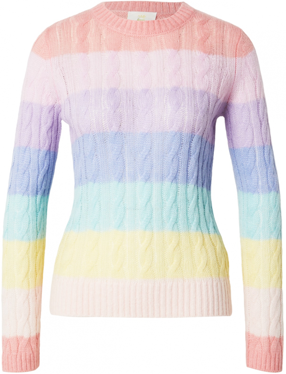 PRINCESS GOES HOLLYWOOD Sveter  svetlomodrá / svetlofialová / lososová / pastelovo oranžová