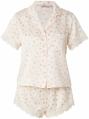 Boux Avenue Kraťasy 'AMELIA'  slonová kosť / olivová / ružová