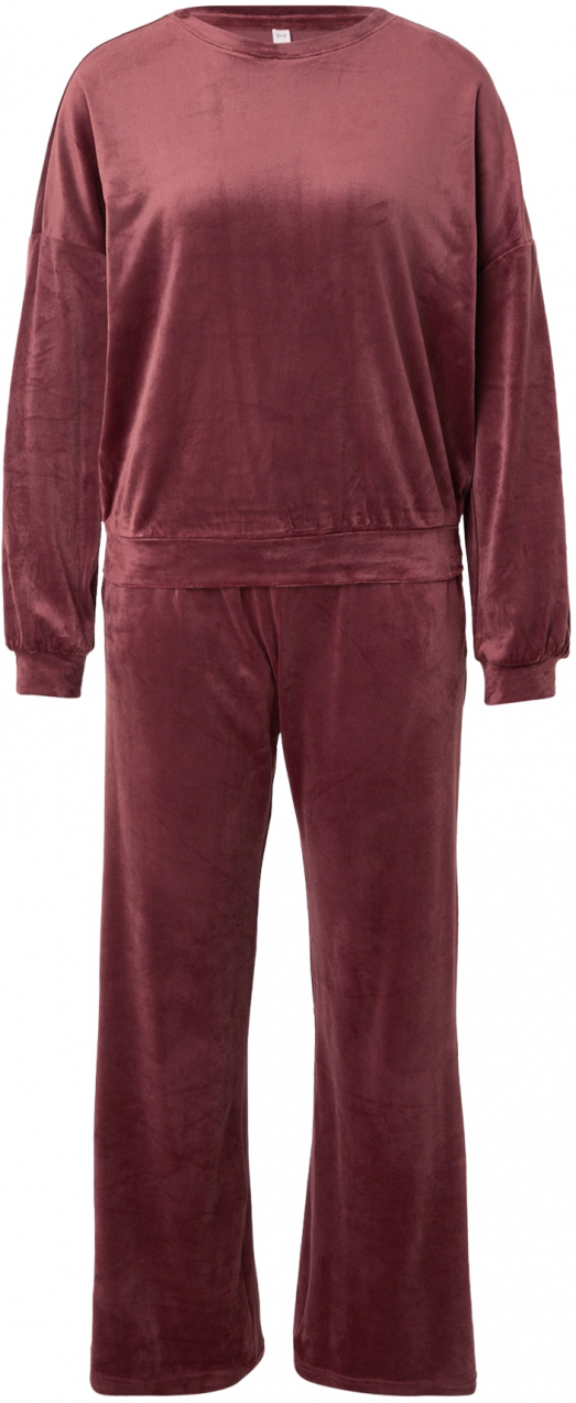 Hunkemöller Pyžamo  vínovo červená