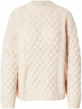 Monki Oversize sveter 'Tate'  žltohnedá / staroružová