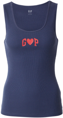 GAP Top  námornícka modrá / čerešňová
