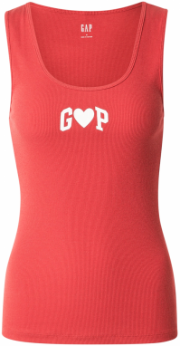 GAP Top  jasne červená / biela