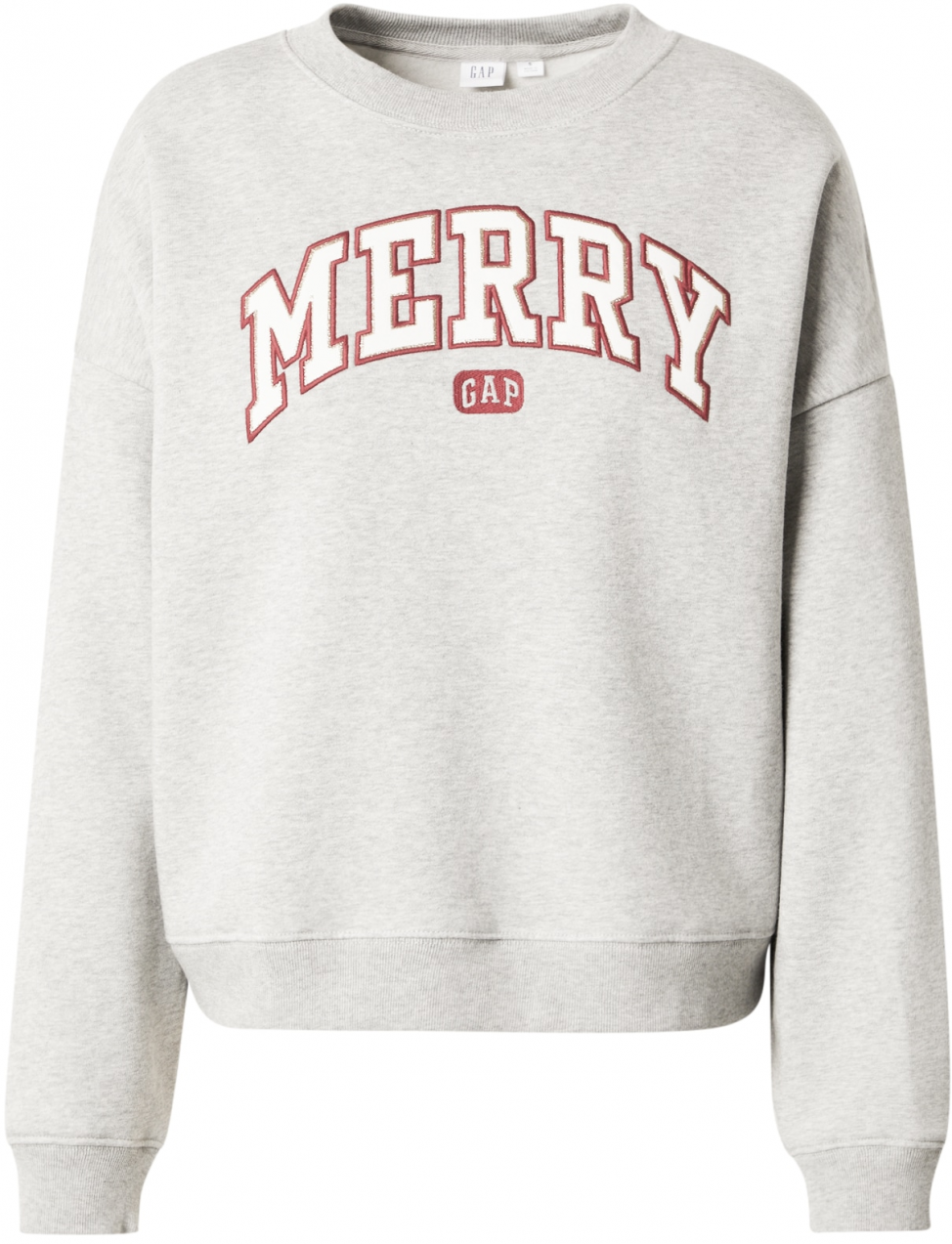 GAP Mikina  sivá / červená