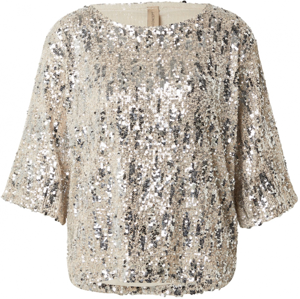 Soyaconcept Blúzka  tmelová / strieborná