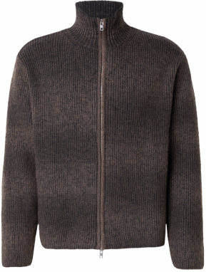 WEEKDAY Kardigán 'Dennis'  hnedá / tmavohnedá