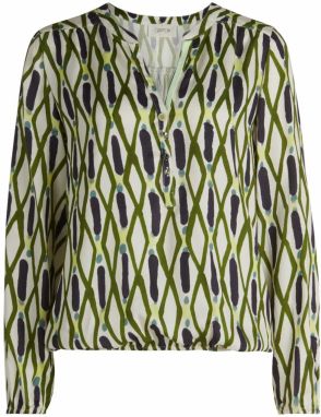 Cartoon Blúzka  béžová / námornícka modrá / žltá / olivová