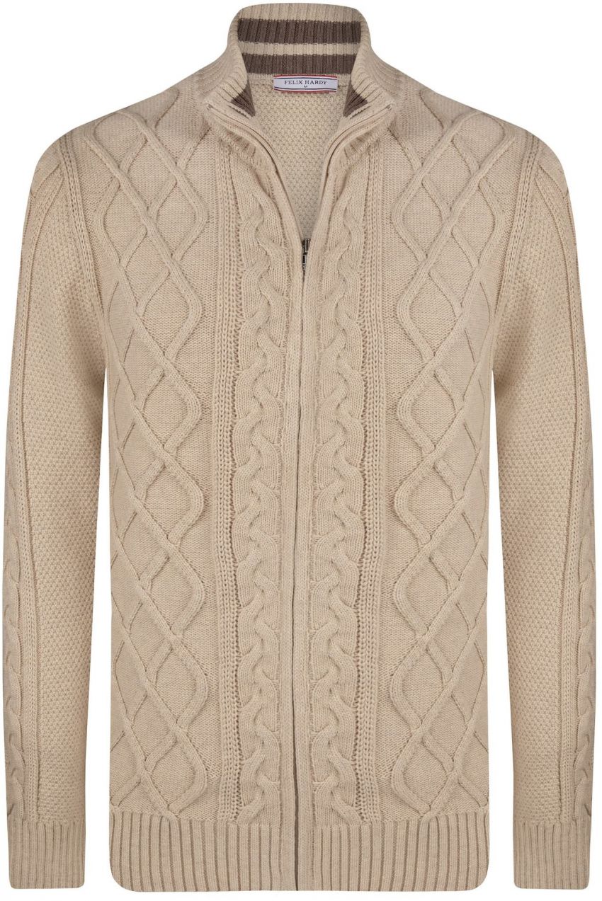 Felix Hardy Kardigán  piesková