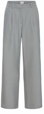 ICHI Nohavice s pukmi 'IHFAVA'  sivá melírovaná