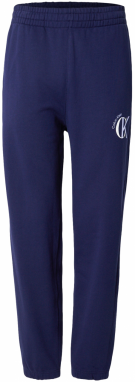 Calvin Klein Jeans Nohavice  námornícka modrá / pastelovo modrá / biela