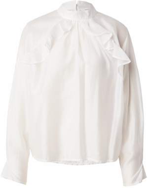 MSCH COPENHAGEN Blúzka 'Niley Faustina'  šedobiela