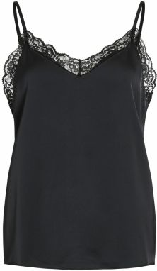 VILA Top 'VIEnna Ravenna'  čierna