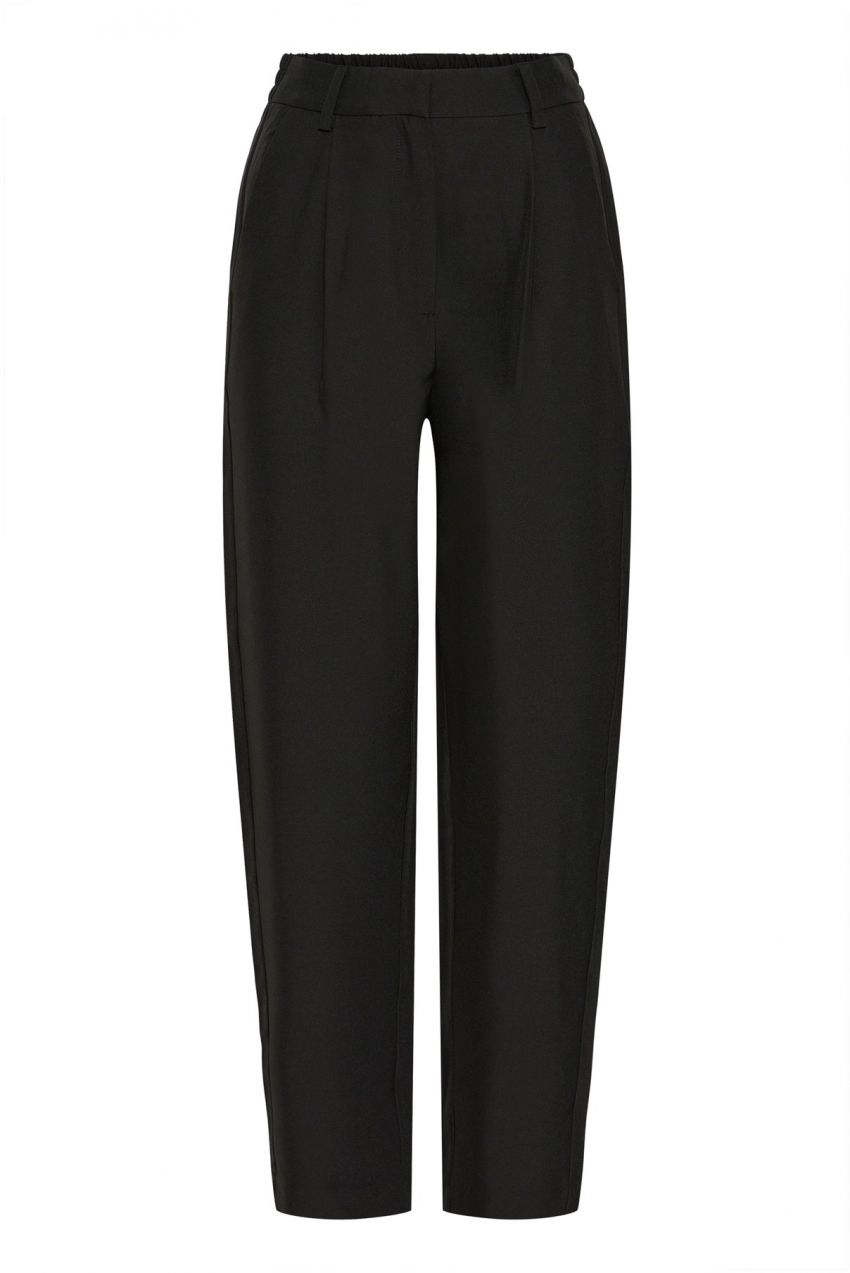 ICHI Nohavice s pukmi 'IHFAVA'  čierna