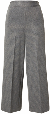 MORE & MORE Nohavice  sivá melírovaná / púdrová