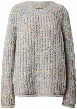 Smith&Soul Sveter  béžová / nebesky modrá / sivá / zelená