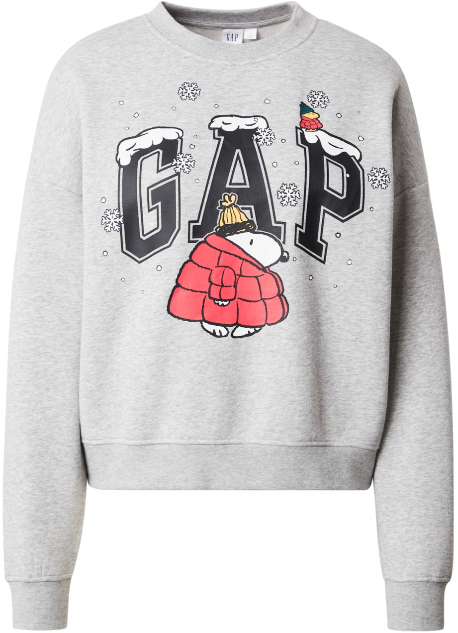 GAP Mikina  karí / sivá / červená / čierna