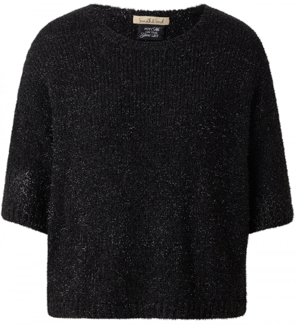 Smith&Soul Sveter  čierna