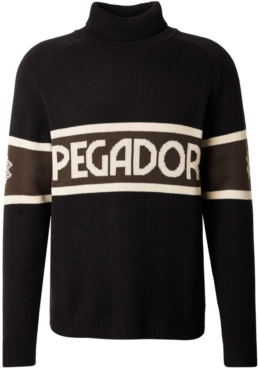 Pegador Sveter 'Lugano'  svetlobéžová / tmavohnedá / čierna