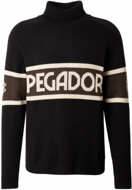 Pegador Sveter 'Lugano'  svetlobéžová / tmavohnedá / čierna