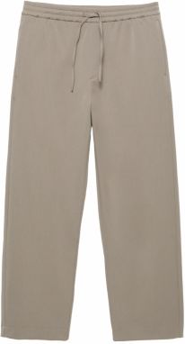 Pull&Bear Nohavice  tmavošedá