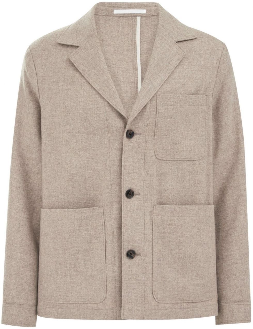 WE Fashion Sako  sivobéžová