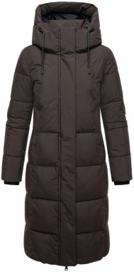 MARIKOO Zimný kabát 'Chumanii XVI'  tmavohnedá