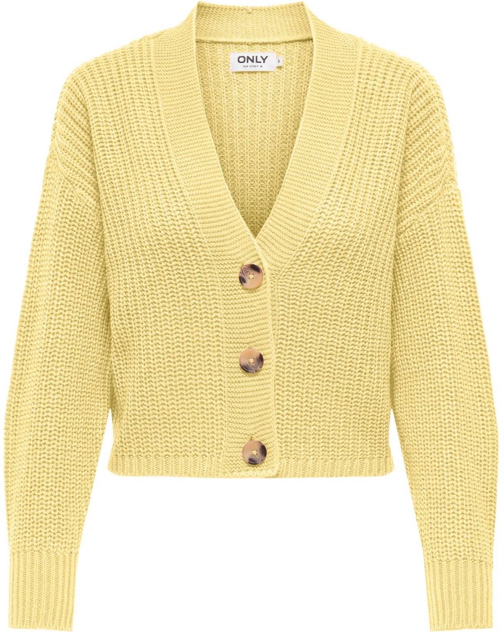 ONLY Kardigán 'ONLCAROL'  citrónová
